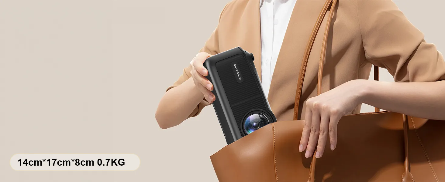 ONOAYO AY3 riposto in una borsa a mano
