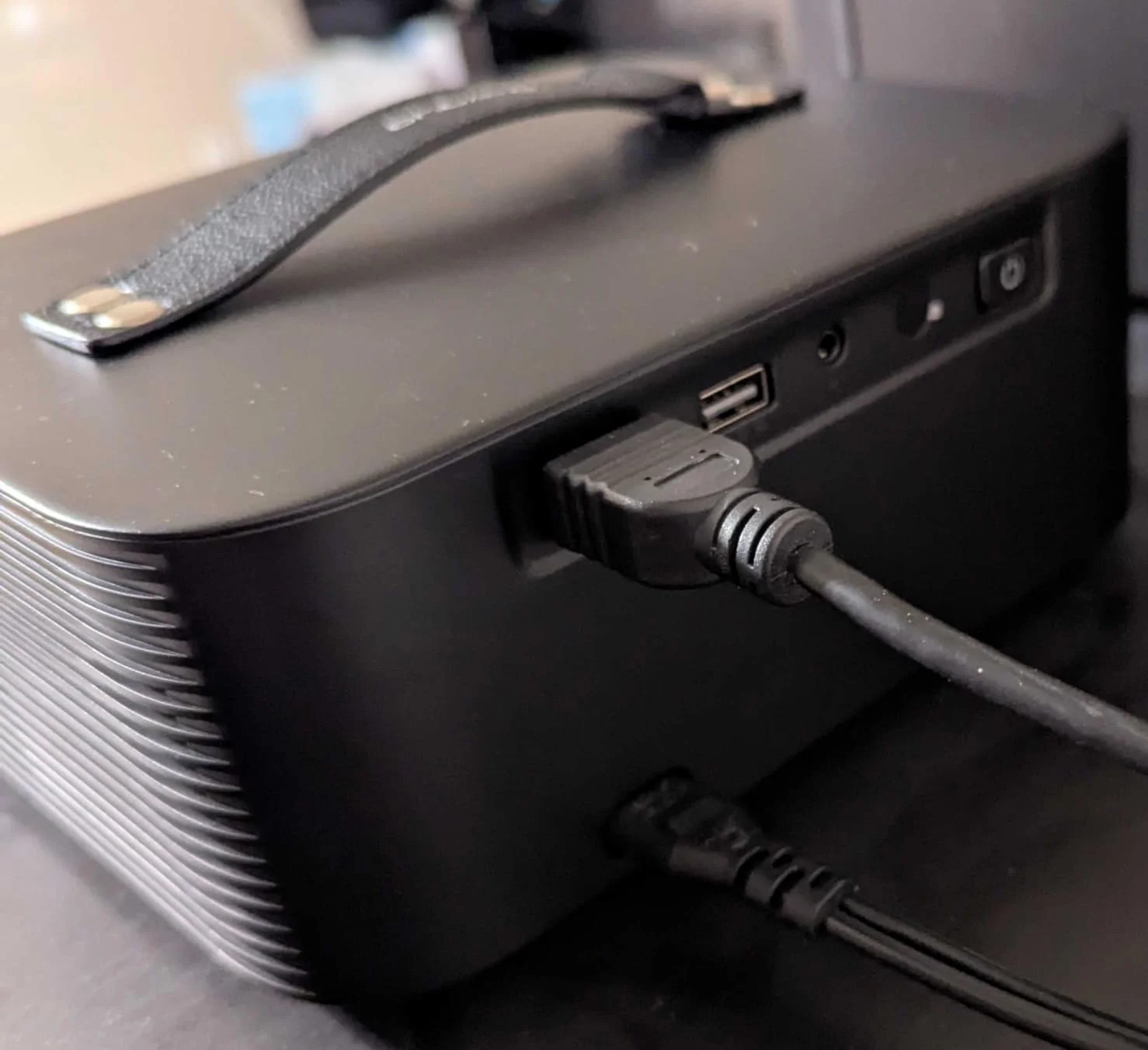 Buyer photo of the ONO3Pro rear ports