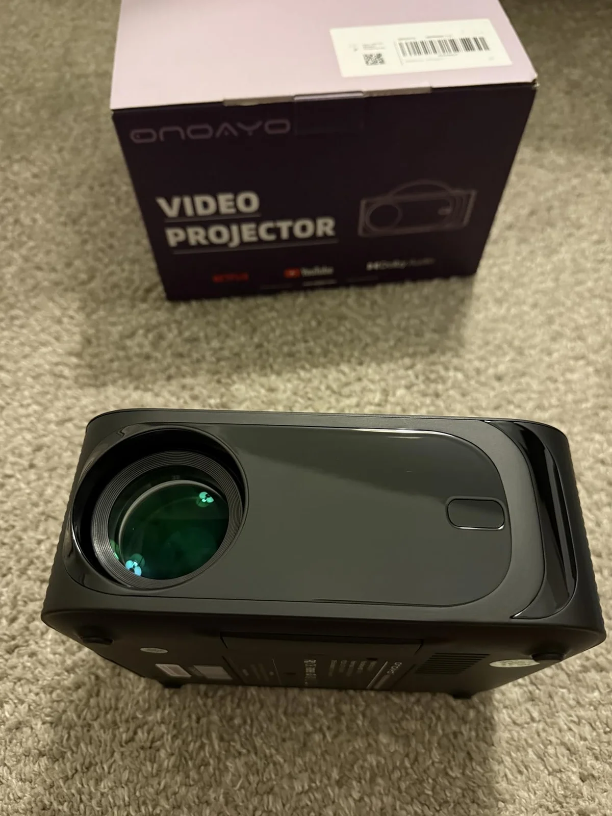 Buyer photo of the ONO3Pro beside its retail box
